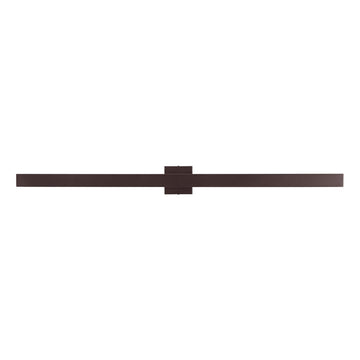 Vara 49.5" Modern Minimalist Indoor/Outdoor Metal 350-Degree Rotate Dimmable Integrated Linear LED Wall Sconce - JONATHAN Y